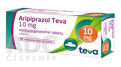 Aripiprazol Teva 10 mg tbl oro (blis.OPA/Al/PVC/Al) 1x28 ks
