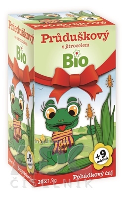 APOTHEKE ROZPRÁVKA Prieduškový so skorocelom Bio bylinný čaj (od ukončeného 9. mesiaca) 20