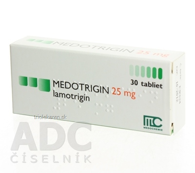 MEDOTRIGIN 25 mg tbl 1x30 ks