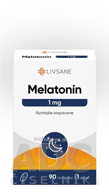 LIVSANE Melatonín 1 mg tablety 90 ks