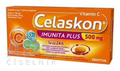Celaskon IMUNITA PLUS 500 mg tablety 30 ks