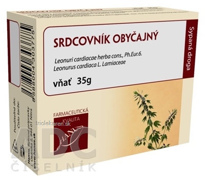 HANUS SRDCOVNIK OBYČAJNÝ vákuové bal. 1x35 g