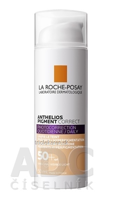 LA ROCHE-POSAY ANTHELIOS PIGMENT CORRECT LIGHT fotokorekčný denný tónovaný krém s ochranný