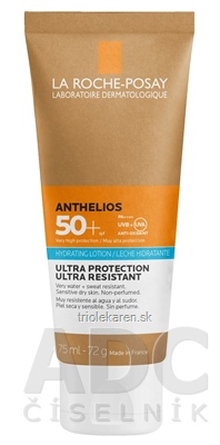 LA ROCHE-POSAY ANTHELIOS HYDRATATING LOTION SPF50+ hydratačné mlieko s ochranným faktorom,