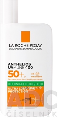 LA ROCHE-POSAY ANTHELIOS UVMUNE 400 SPF50+ FLUID fluid s ochr. faktorom 50 ml