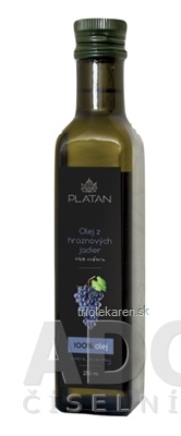 PLATAN Olej z hroznových jadier 1x250 ml