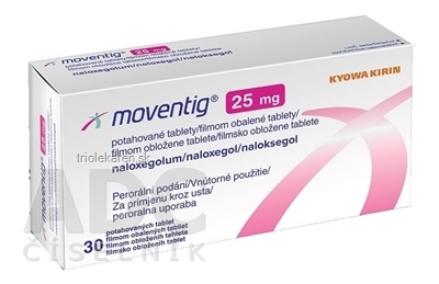 Moventig 25 mg filmom obalené tablety tbl flm (blis.Al/Al-perf.) - jednotlivé dávky 30ks