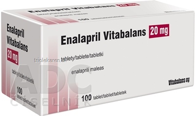Enalapril Vitabalans 20 mg tablety tbl (blis.Al/Al) 1x100 ks