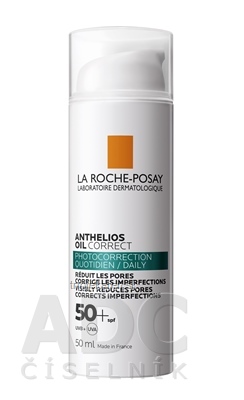 LA ROCHE-POSAY ANTHELIOS OIL CORRECT SPF50+ fotokorekčný denný gél-krém s ochranným faktor