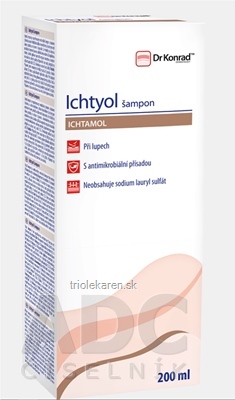 Dr Konrad Ichtyol šampón 1x200 ml