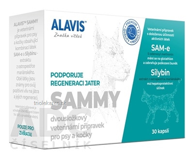 ALAVIS SAMMY cps pre psy a mačky 1x30 ks