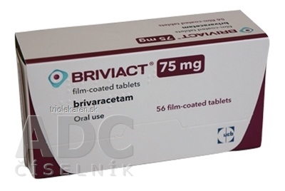 Briviact 100 mg filmom obalené tablety tbl flm 100 mg (blis.PVC/PCTFE/Al) 1x56 ks