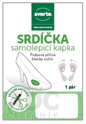 svorto SRDIEČKA samolepiace kvapka 018 béžové, č. 3, 1x1 pár