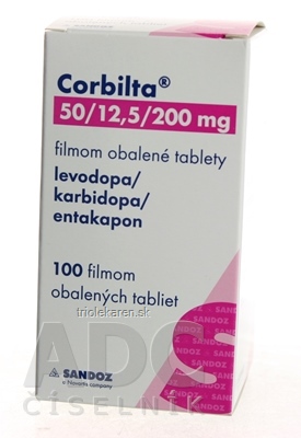 Corbilta 50 mg/12,5 mg/200 mg tablety 100 ks