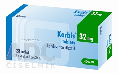 Karbis 32 mg tablety tbl (blis.PVC/PVDC/Al) 1x28 ks