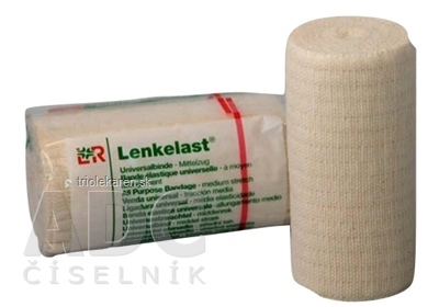LENKELAST 6cmx5m obväz univerzálny so stredným ťahom 1x1 ks