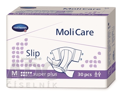 MoliCare Super Plus M plienkové nohavičky zalepovacie (90-120cm), 1x30 ks