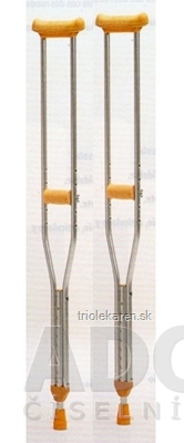 FAZZINI BARLA GR306 Podpazušná Hliníková stredná, výškovo nastaviteľná na 114-134 cm, 1x2
