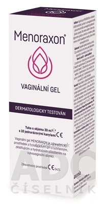 MENORAXON vaginálny gél 30 ml + 10 jednorazových kanýl, 1x1 set