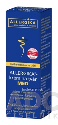 ALLERGIKA Krém na tvár MED 1x50 ml