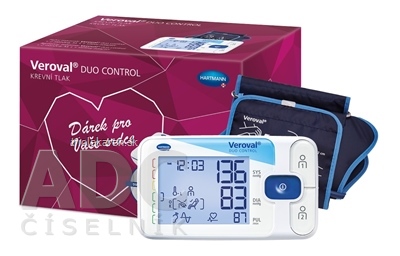 Veroval DUO CONTROL tlakomer digitálny ramenný s manžetami M L + adaptér 1 set