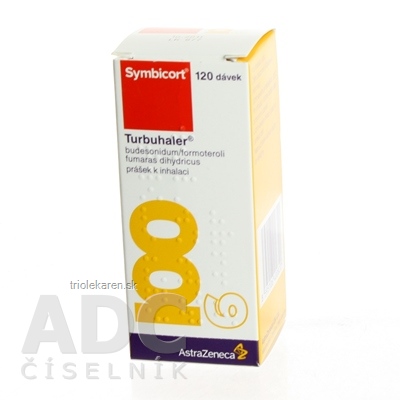 Symbicort Turbuhaler mite 100/6 mikrogramov plv inh 1x120 dávok