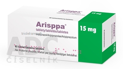 Arisppa 15 mg tablety tablety 60 ks
