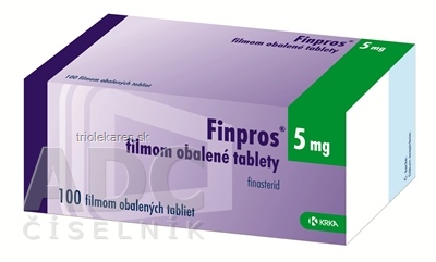 Finpros 5 mg tbl flm (blis.PVC/Al) 1x100 ks