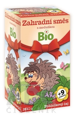APOTHEKE ROZPRÁVKA Záhradná zmes s medovkou Bio ovocný čaj (od ukončeného 9. mesiaca) 20x2