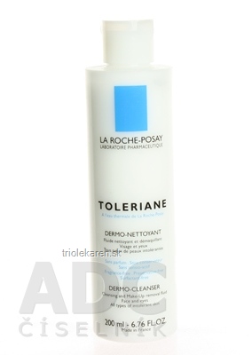 LA ROCHE-POSAY TOLERIANE DERMO-NETTOYANT odličovacia čistiaca emulzia na tvár a oči 200 ml