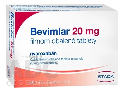 Bevimlar 20 mg tablety 28 ks
