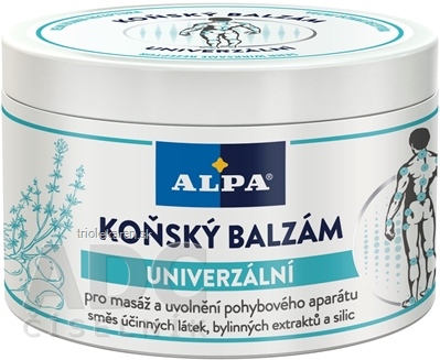 ALPA KONSKÝ BALZAM Univerzálny masážny 1x250 ml
