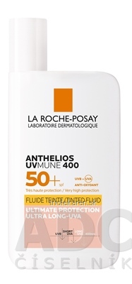 LA ROCHE-POSAY ANTHELIOS UVMUNE 400 SPF50+ FLUID tónovaný fluid s ochranným faktorom 1x50