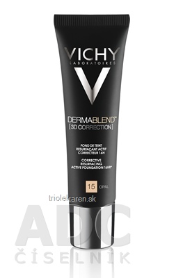 VICHY DERMABLEND 3D KOREKTOR 15 (OPAL) (M9005600) 1x30 ml