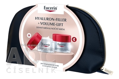 Eucerin Kazeta VOLUME-FILLER + VOLUME-LIFT denný krém 50 ml + nočný krém 50 ml (Vianoce 20