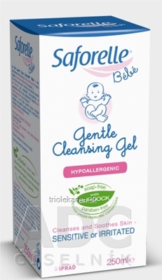 SAFORELLE Bebe jemný čistiaci gél 1x250 ml