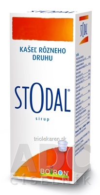 STODAL sir (fľ.skl.hnedá bez poistky proti kvapkaniu) 1x200 ml