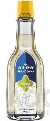 ALPA FRANCOVKA ARNIKA liehový bylinkový roztok 1x60 ml