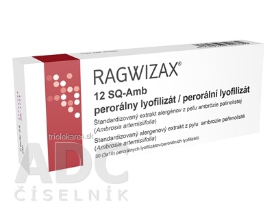 RAGWIZAX lyo slg 12 SQ-Amb (blis.Al/Al) 1x30 ks