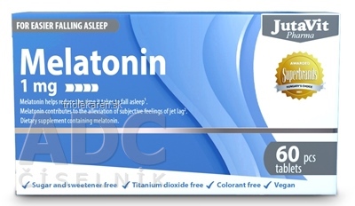 JutaVit Melatonín 1mg tbl 1x60 ks