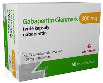 Gabapentin Glenmark 300 mg cps dur (blis.PVC/PVDC/Al) 1x50 ks