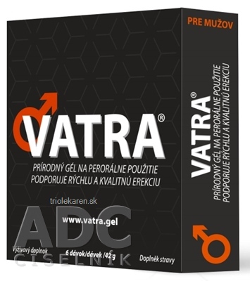 VATRA pre mužov gél na perorálne použitie 6x7 g (42 g)