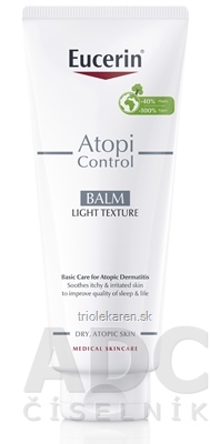 Eucerin AtopiControl Ľahká telová emulzia suchá, atopická pokožka (inov. 2020) 1x400 ml