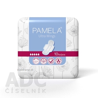 Pamela Ultra Wings hygienické vložky s krídelkami 1x10 ks