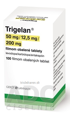 Trigelan 50 mg/12,5 mg/200 mg tbl flm (fľ.HDPE) 50 mg/12,5 mg/200 mg 1x100 ks