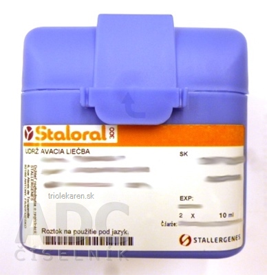 Staloral 300 - 5 tráv (688) udržiavacia liečba, sol slg (2x300 IR/ ml) 2x10 ml